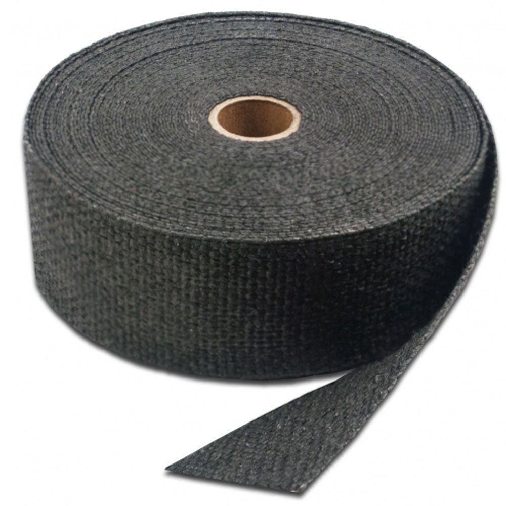 15m 25mm Black Fiberglass Exhaust Wrap AutoSiliconeHoses Amazon.co