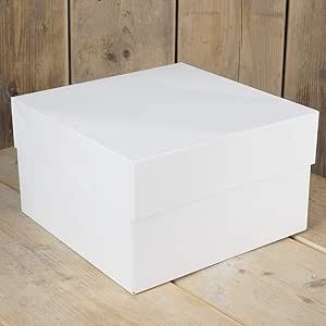 FunCakes FC0905 Caja para Tartas (33 x 33 x 15 cm, 25 ...