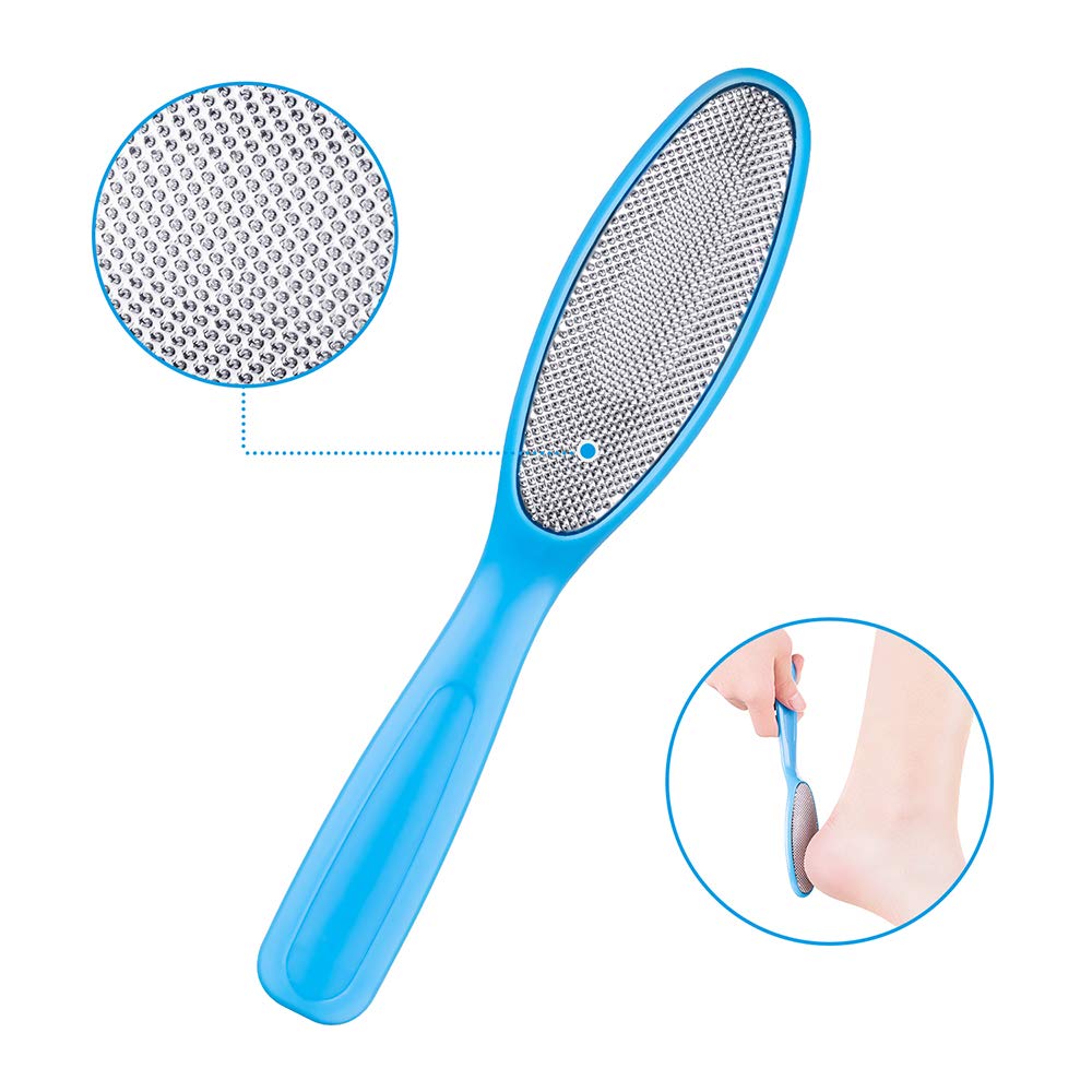 ANNMEXX 9 IN 1 Professional Cuticle Remover, Pedicure Kit, Cuticle Trimmer, Callus Remover for Feet, Foot File, Can Be Used on Dry and Wet Feet Skin : Beauty