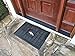 FANMATS 11439 Denver Broncos Heavy Duty Vinyl Medallion Outdoor Door Mat - 19.5in. x 31in.
