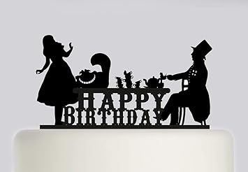 joyeux anniversaire alice au pays des merveilles Gateau D Anniversaire Alice Au Pays Des Merveilles Chapelier Fou joyeux anniversaire alice au pays des merveilles