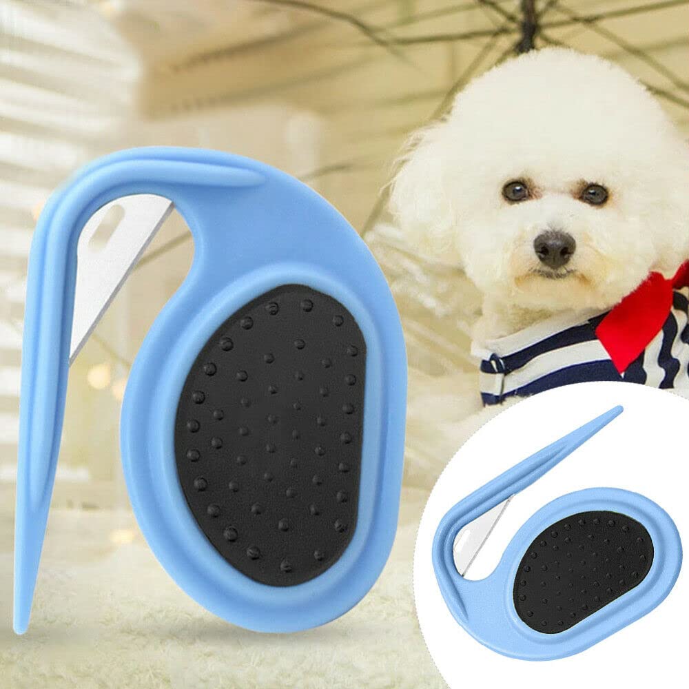 Pet Fur Buster Hair Groomer For Cats and Dogs Hair Cutter Comb Hair Knot Comb Hair Comb for Outdoor Grooming