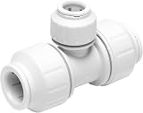 John Guest Speedfit PEM0215W 15mm Equal Tee - Pack of 5 Fittings view 2
