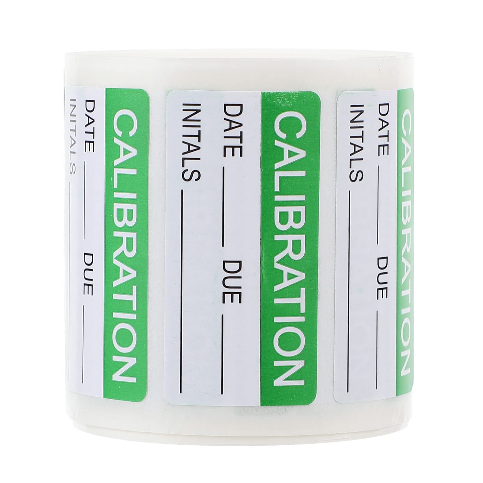 ibasenice Calibration Stickers- 300PCS Calibration Stickers for NIST Calibration- 900 Calibration Quality Control Self Laminating Calibration Labels Write- on Calibration Stickers (Green)