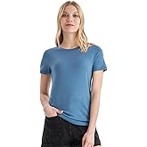 Merino Protect 100% Merino Wool T Shirts Women Crew Neck Tops Short Sleeve Odor Resistance Base Layer Travel Hiking Tee Shirt