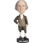 Royal Bobbles John Adams, 2nd President of the United States &ndash; Presidential Bobblehead &ndash; 8 Inches Tall &ndash; Collectible Bobblehead Statue