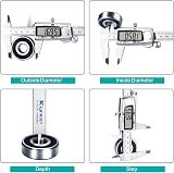 Kynup 150mm Digital Vernier Caliper Stainless Steel Inch/MM Conversion view 3