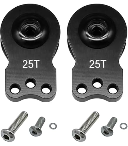 LT Easiyl 1 Set 25T 5 Löcher Servo Saver Horn Arm Aluminium Mit