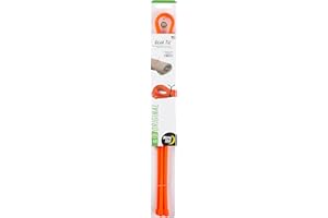Nite Ize, Inc. GT32-31-2R3 Nite Ize Original Gear, Reusable Rubber, 32 Inch, 2-Pack, Bright Orange, Made in the USA Twist Tie, 32"-2 Pack