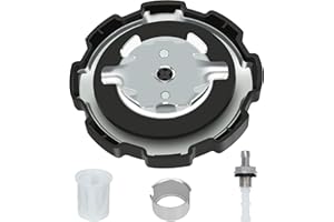 YOXUFA Gas Fuel Tank Cap for Predator 212cc Coleman CT200U CT200U-EX BT200x Baja Warrior MB200 Doodlebug DB30 GX120 GX160 GX200 GX390 420cc 168F 196cc 200cc Engine Generator Motor Mini Bike Part