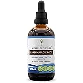 Marshmallow Root Tincture Alcohol-Free extract, High-potency Herbal Drops, Tincture made from Marshmallow Althaea Officinalis Promotes Healthy Digestion and Respiratory System Health 4 oz