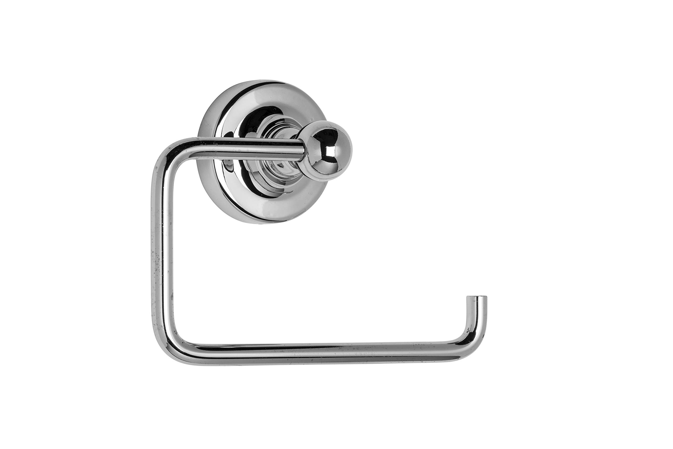 Croydex Worcester Toilet Roll Holder - Durable Zinc Alloy, Quality Chrome Finish, Bathroom Storage Solution, Flexi-Fix Accessories, Easy to Fit, Screw or Glue Installation, All Fixings Included