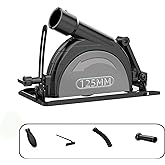 Angle Grinder Stand Kit 1.65in Bore,5in Guard &amp; 45&deg;Chamfer Guide | Compatibility Notice:Fits angle grinders with 1.65 in (42mm) spindle/bore&mdash;measure before purchase for secure clamping