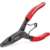 TEKTON 9 Inch Curved Tip Lock Ring Pliers | PRR53206