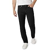 Chaps Men's Pants - Straight Fit 5-Pocket Comfort Stretch Chino Pants for Men - Men's Fashion Straight Leg Cotton Chinos
