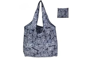 Large Grocery Bags Foldable Shopping Bag, Eco-Friendly Bags Creative Portable Tote Bag.