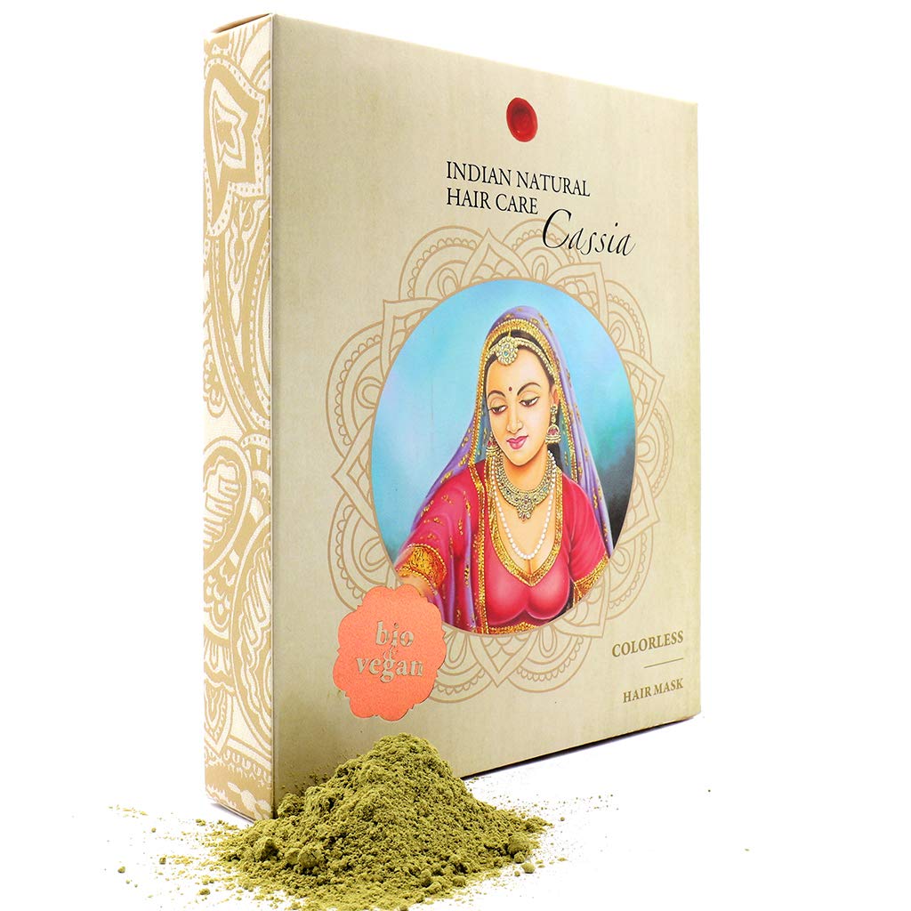 Cassia Powder for Strong Hair - Fresh & Pure Organic - 200g - Indian Natural Hair Care