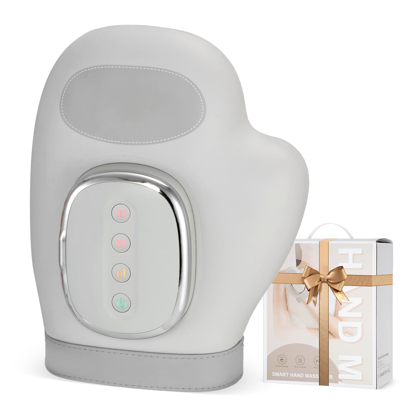 Photo 1 of VARIPOWDER Hand Massager with Heat and Compression Hand Massager for Arthritis and Carpal Tunnel Helps Soothe Hand Fatigue Wrists Fingers Massager Idea Gift for Women Men