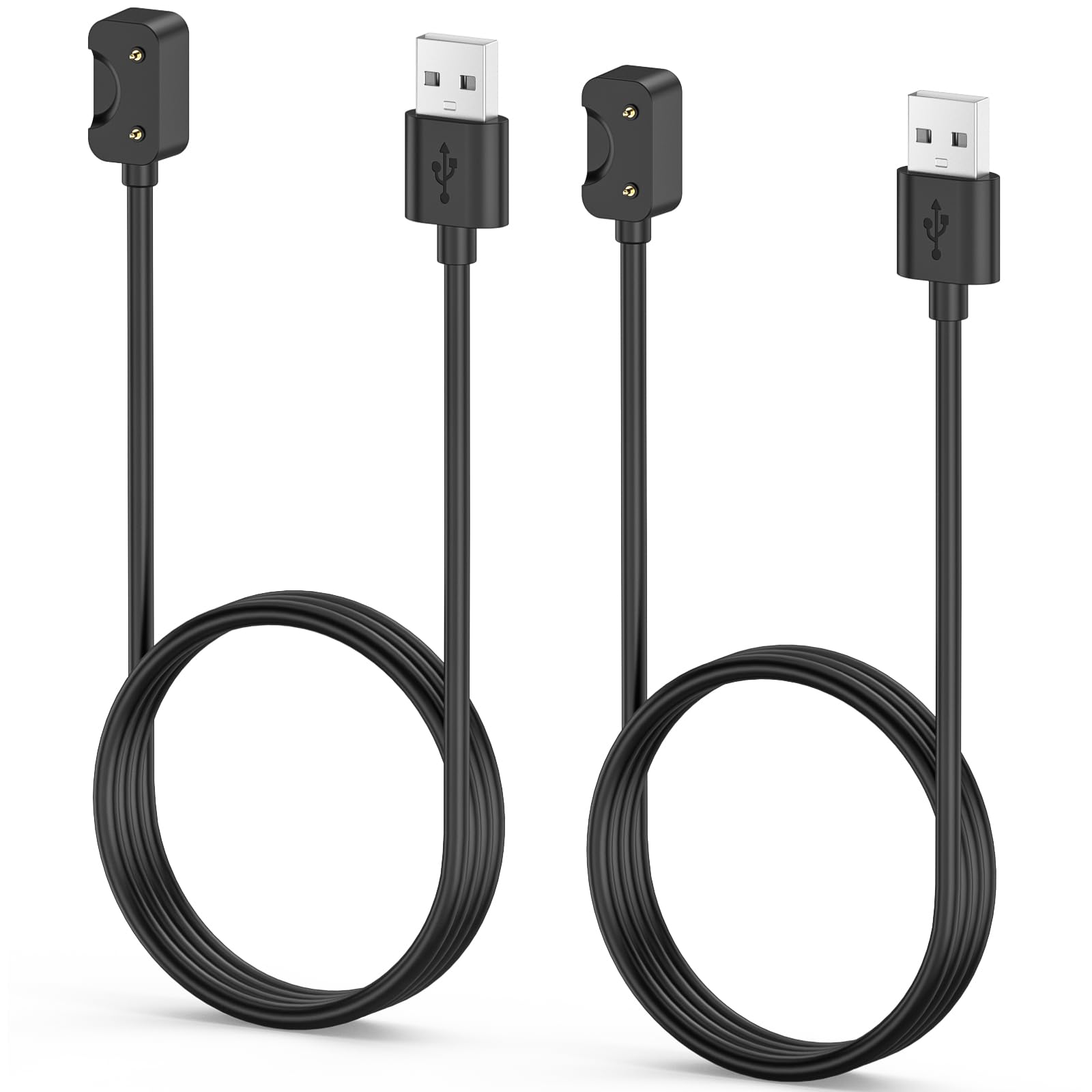 BLIKEJIN 2-Pack Charging Cable for Galaxy Fit3 Watch Replacement Charger (USB-A)