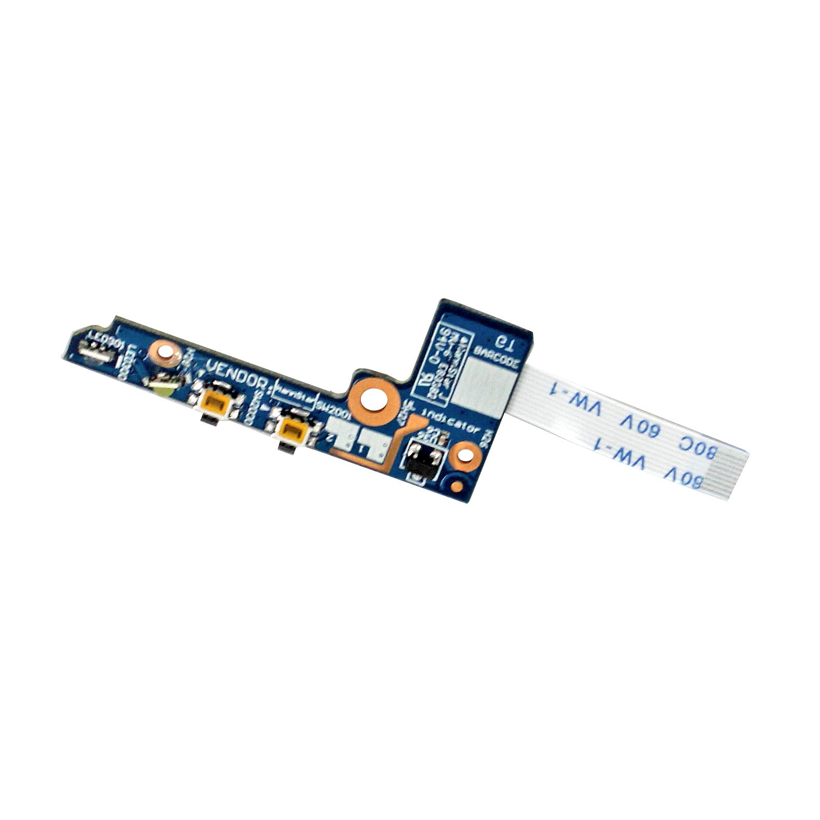 ZAHARA Power Volume Button Board with Cable Replacement for Lenovo Yoga 2 11 20332 20428 43508112001 90005666 59417911 NSA201