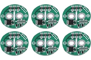 ASIXXSIX Ultracapacitor, Sturdy Moduleboard, 2.5V 6Pcs/Set High-Power Switch for Super Capacitor Board Start The Car