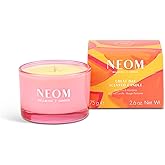 NEOM Great Day Scented Candle, Travel Size I Hand Finished I 100% Naturally derived Wax I Wild Mint and Mandarin I Designed to Help Uplift Your Day and Boost Your Mood.