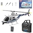 OYDL C138 RC Helicopter with 6-axis Gyro, 2.4G 1/30 6CH RC Military Helicopter & 6G/3D Flips & One Key Take Off/Landing, Remote Control Airplane Toys for Adults Beginners - RTF