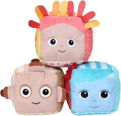 In the Night Garden Comfort Cubes 3 Pack Sensory Toys Igglepiggle Upsy Daisy