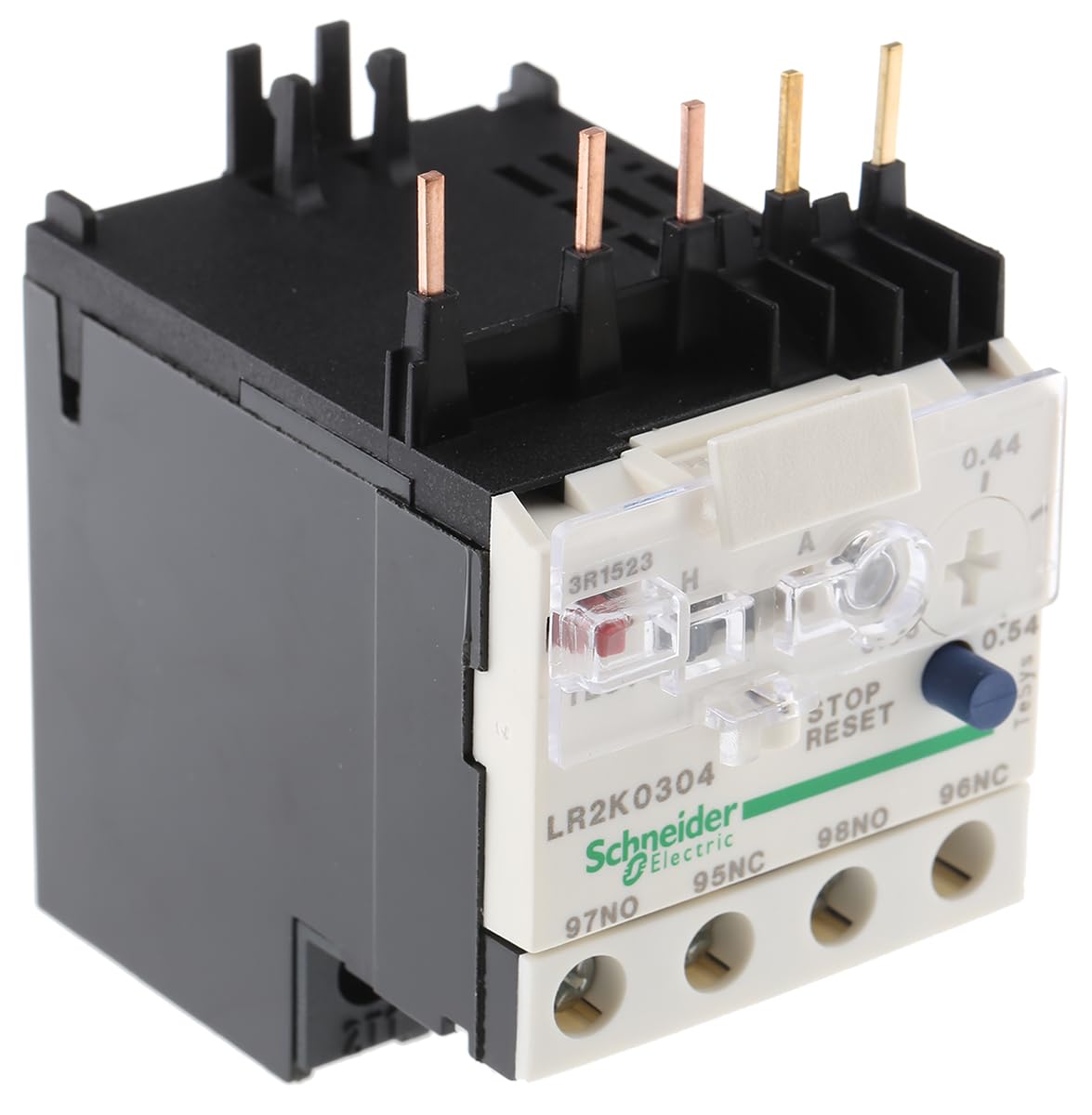 Schneider Electric, TeSys K - differential thermal overload relays - 0.36...0.54 A - class 10A, LR2K0304