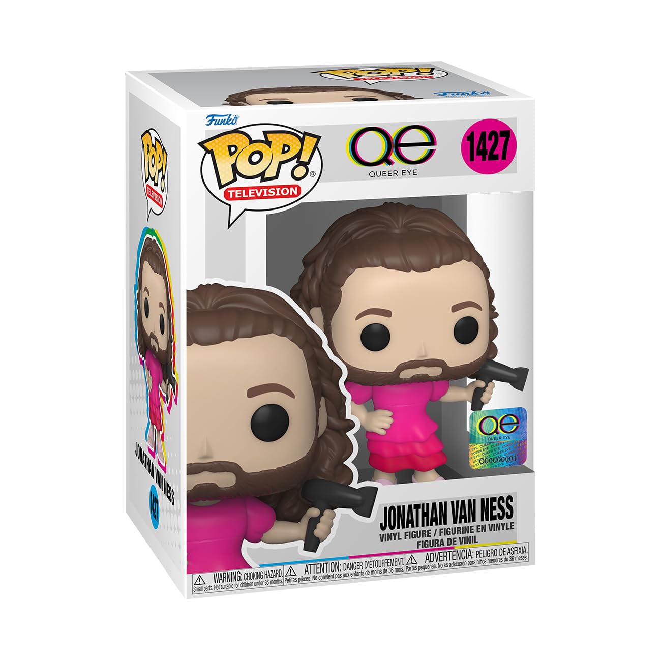 Funko POP! TV: Queer Eye - Jonathan Van Ness - Collectable Vinyl Figure - Gift Idea - Official Merchandise - Toys for Kids & Adults - TV Fans - Model Figure for Collectors and Display
