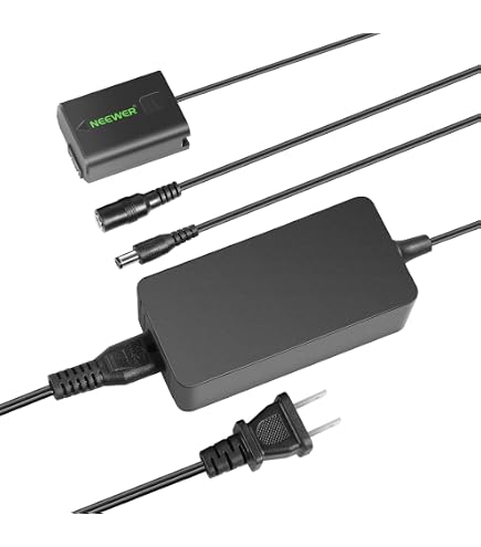 D-TAP a Batteria fittizia NP-FW50 Accoppiatore CC AC-PW20 per Sony a7 a7R SLT A65 A77 A5000 A6000 A6300 A6500 A7000 NEX5 NEX6 NEX7