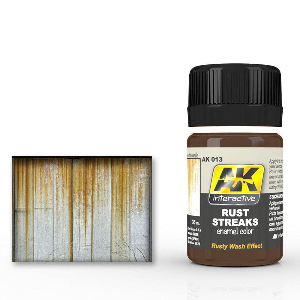 AK00013 AK Interactive - Rust Streaks effects model making wash