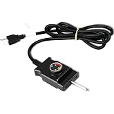 Power Cord for Masterbuilt Smoker Parts Analog Control Plug Dial Knob Temp Thermostat Controller Replacement Heating Element Electric Grill Turkey Fryers