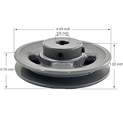 Saelno AK46-5/8 V Belt Pulley 5/8 inch Bore
