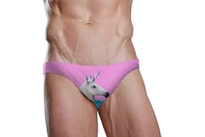 Dallonan Swim Brief Bikini Fashion Beach Athletic Swimwear Briefs