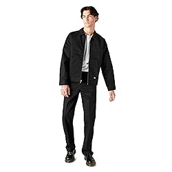 Dickies Unlined Eisenhower Jacket, BLACK, M RG