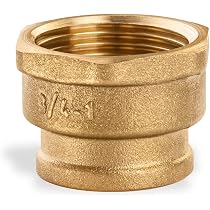 Amazon.com: Reducing Coupling 3/4" female x 1" female Threaded ...