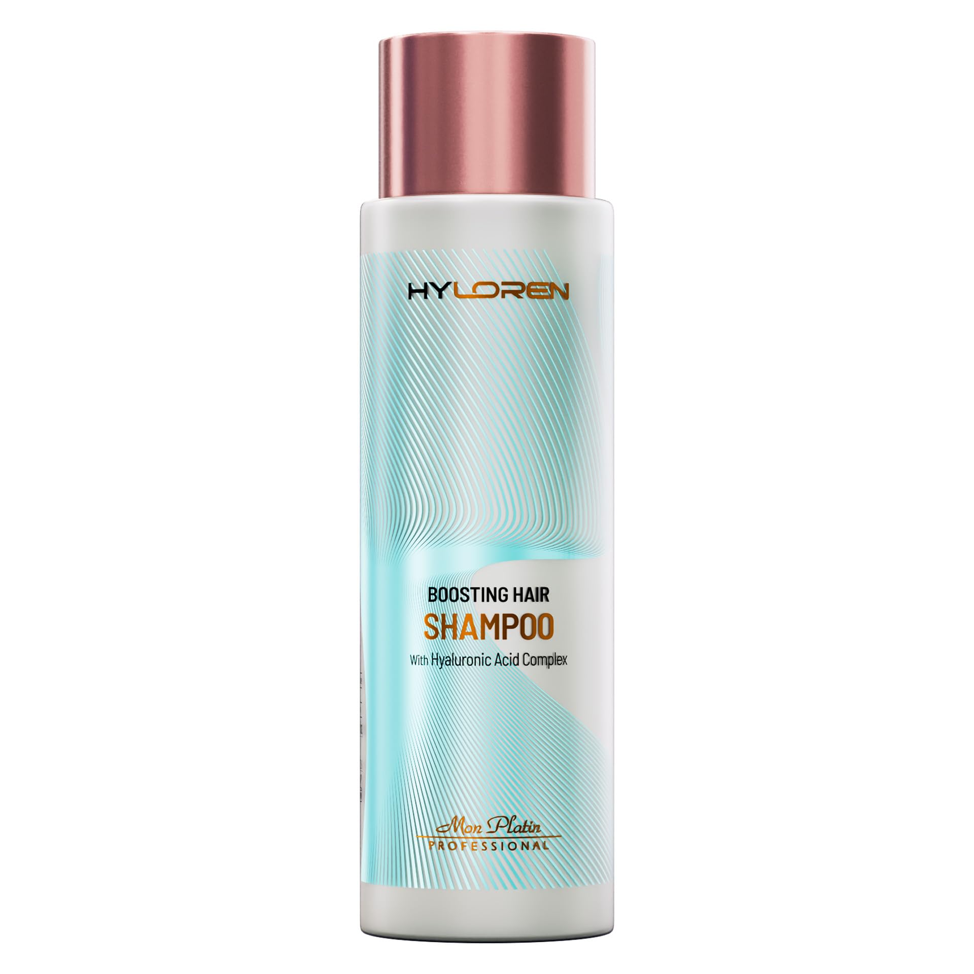 HYLoren Hair Boosting Shampoo With Hyaluronic Acid - Volumizing and Thickening for Thin, Sparse and Brittle, Damaged Hair - SLS/SLES Free, 500ml