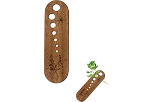 HINGTAI Wooden Vegetable Leaf Separator, Pottery Herb Stripper Tool Supplies, Fun Kitchen Gadgets, Exquisite Herb Stripper Bowl Gifts for the Kitchen Suitable for Home Use & Chefs