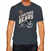 Team Fan Apparel NFL Adult Distressed Helmet Tag-Less T-Shirt, Unisex Football Tee, Soft Comfortable Cotton, Officially