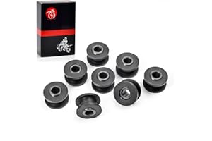 MOTO1988 All 4 Absorber Shock Bushing & Bearing Sleeve Kit Compatible with Arctic Cat 250 300 400 500 650 700 1998-2006 0604-310 0403-028