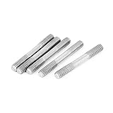 uxcell M5x40mm 304 Stainless Steel Double End