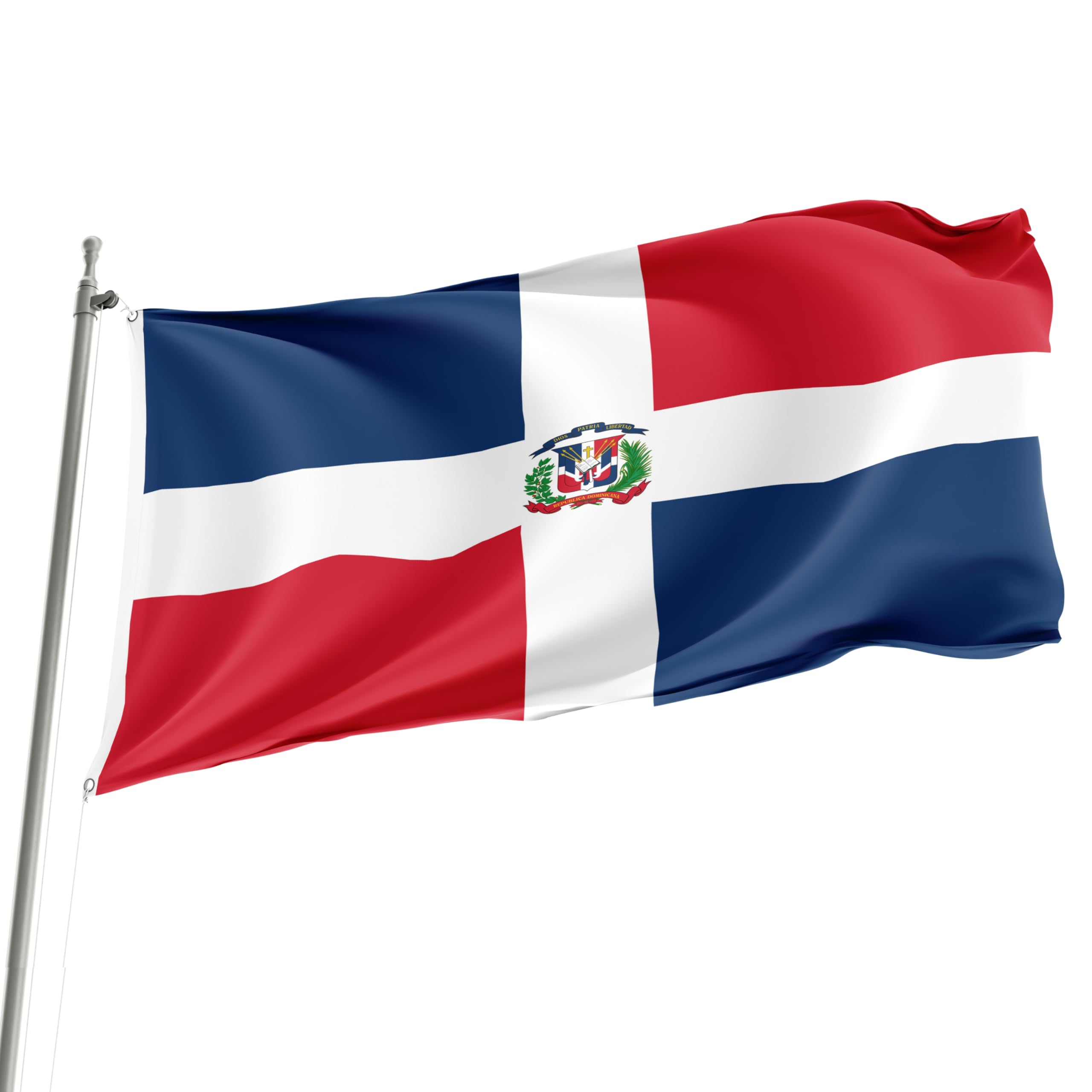 Dominican Republic - 150cm x 90cm Festival Event Flag