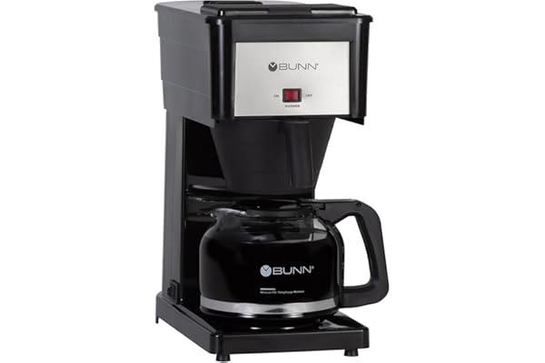 BUNN GRB Velocity Brew 10-Cup Home Coffee Brewer, Black