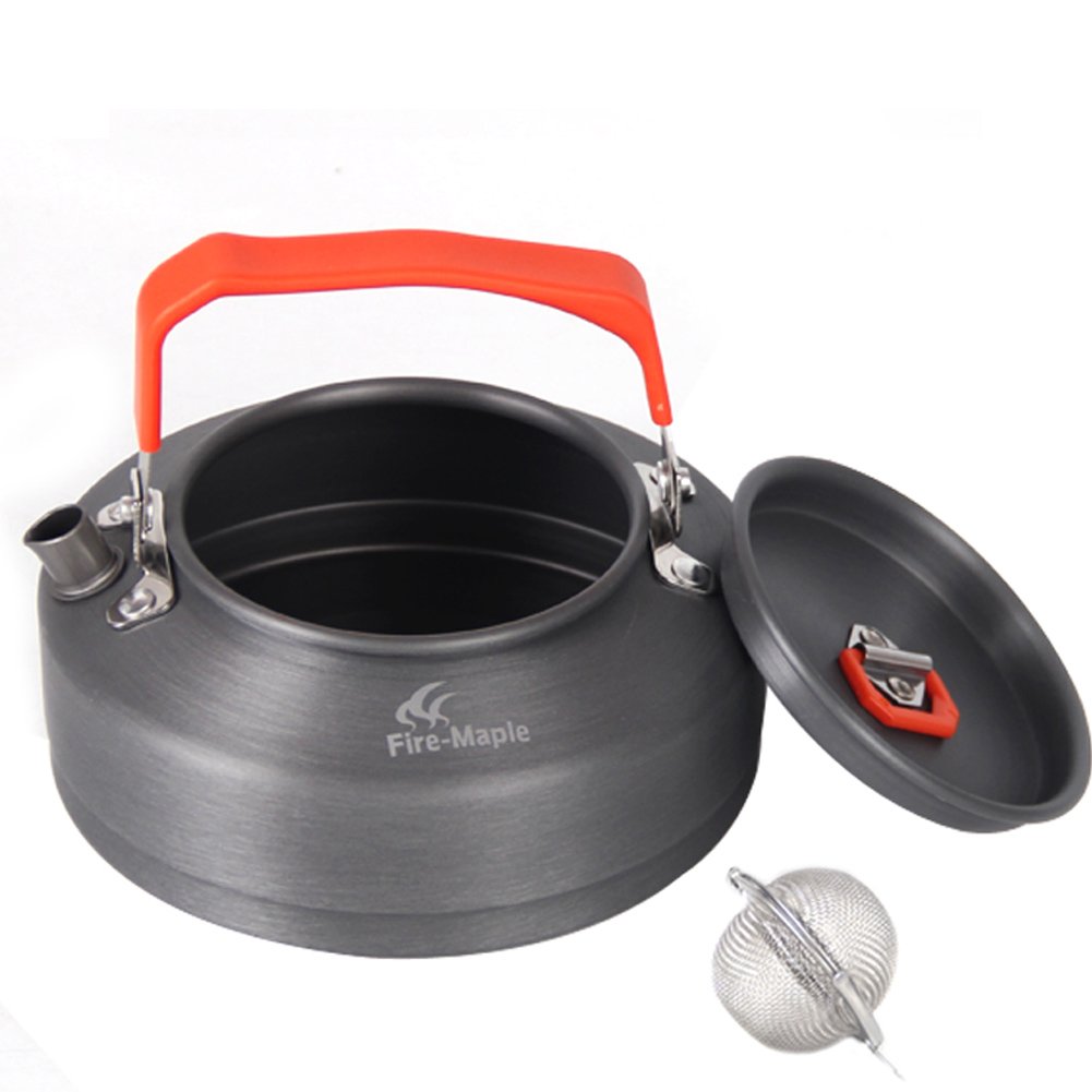 Tentock Energy Saving Aluminum Kettle Camping Tea Pot Coffee Pot Tea
