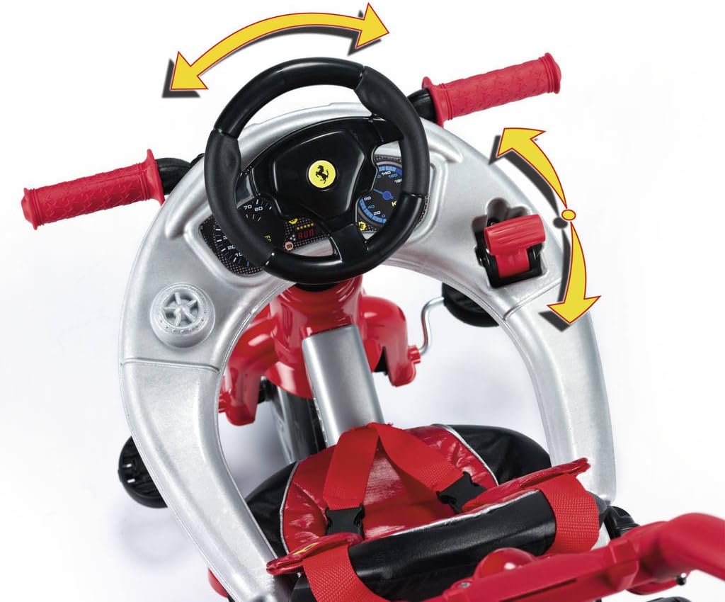 triciclo bebe ferrari