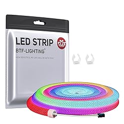 BTF-LIGHTING 3.2FT WS2811 WS2812B IC RGB 360 Degree