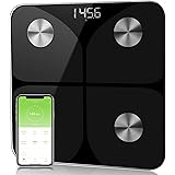Báscula Grasa Corporal Báscula de Baño- Báscula Inteligente Bluetooth, Medición de Alta Precisión el Peso Corporal…