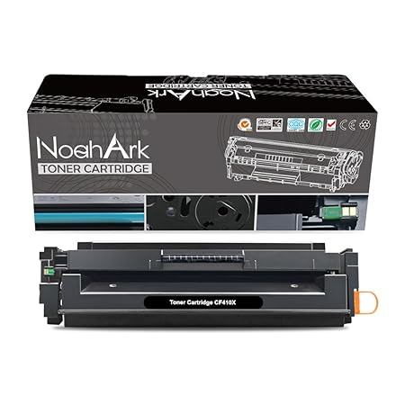 NoahArk Kompatibel für HP 410X CF410X Tonerpatrone Arbeiten für Colour Laserjet Pro MFP M477fdw M477fnw M477fdn M452dn M452nw