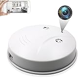 Hidden Spy Camera Smoke Detector - Camera HD 1080P Wi-Fi Night Vision/Motion Detection/ Nanny Cam for Indoor Security/Support